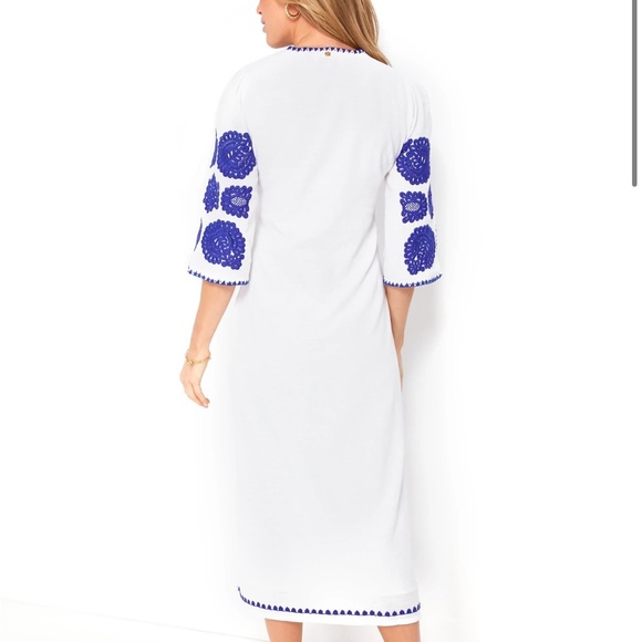 NWOT Sold Out Antik Batik via Tuckernuck White Tiki Longdress, S - Picture 4 of 12